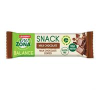ENERZONA Balance - Snack Cioccolato al Latte, 1 barretta da 25/33 grammi