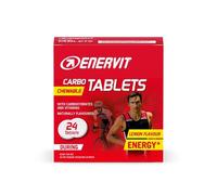 ENERVIT Carbo Tablets Limone, 24 tavolette masticabili