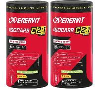 Enervit Isocarb 2:1 BIPACCO Integratore Energetico per Sportivi 2x650 gr
