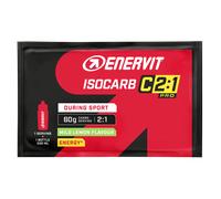 Enervit - Sport Isocarb 2:1 Lemon Bevanda Istantanea Gusto Limone Confezione 65 gr