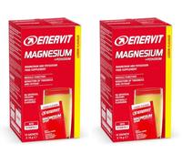 Enervit Magnesio e Potassio, Per Reintegrare Sali Minerali, Gusto Limone, Ricco di Vitamina C, Ottimo Post Allenamento Intenso, Riduzione di Stanchezza e Affaticamento, Vegan, Confezione da 20 Bustine