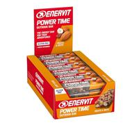 Enervit Power Time Frutta Secca, Barrette Energetiche, Snack Vegano e Senza Glutine, Per Attività Outdoor, 24 Pezzi da 35g
