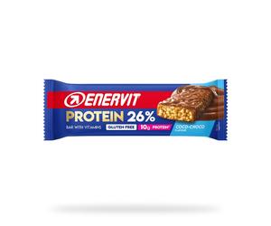 Enervit Protein Bar 26% Box 25 Barrette Proteiche 40g Vaniglia Yogurt Coco Choco