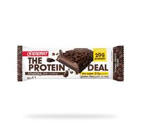 ENERVIT The Protein Deal Cioccolato Fondente Crunchy, 1 barretta da 40/55 grammi