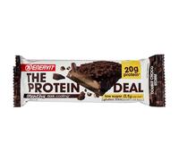 ENERVIT The Protein Deal Cioccolato Fondente Crunchy, 1 barretta da 40/55 grammi