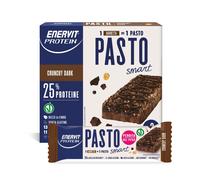 Enervit Protein Pasto Crunchy Dark, Barretta Proteica Sostitutiva del Pasto, Gus
