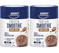 Enervit Protein, Smoothie Choco Cookie, 30% di Proteine, Gusto Biscotto e Cacao, con Granella di Biscotto, Senza Zuccheri Aggiunti, Spuntino Goloso e Proteico, 1 Smoothie:114 kcal, Barattolo da 320g