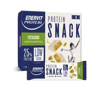 Enervit Protein Snack al Pistacchio e Cioccolato Bianco Low Sugar Ricoperta di