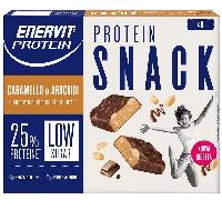 Enervit Protein Snack Barrette Caramello e Arachidi 8 Barrette