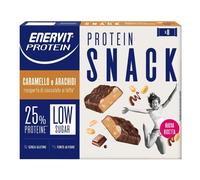 Enervit Protein Snack Gusto Caramello E Arachidi Ricco In Proteine 8x31g