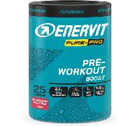 Enervit Pure-Pro Pre-Workout Boost Integratore In Polvere per Forza ed Energia Gusto Ananas e Fragola 313 Gr