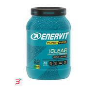 Enervit Pure-Pro 100% Clear Whey Protein Grass-Fed BLG-100 Gusto Tropical, Bevanda Istantanea di B-Lattoglobulina del Latte Vaccino, 20g di Proteine per Dose, Senza Lattosio e Zero Grassi, 500 g