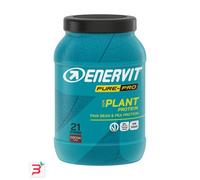 Enervit Pure-Pro 100% Plant Protein, Proteine Vegane Isolate di Pisello e Fava, 21g di Proteine 100% Vegetali per Dose, Gusto Cacao, Ideale per il Recupero Post Workout, Certificato VeganOK, 630 g