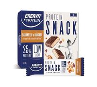 ENERVIT Enervit Protein - Wonder snack al gusto Caramello e arachidi 8 Barrette