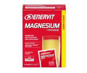 Enervit Sport - Magnesium +Potassium Integratore Alimentare, 10 bustine