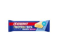 Enervit Sport Protein Bar 50% White Choco Barretta Proteica Gusto Cioccolato Bianco 40g