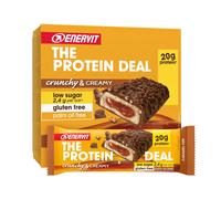 Enervit The Protein Deal Caramel Fun Barrette Proteiche Gusto Cioccolato al