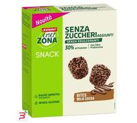 ENERZONA BITES MILK COCOA SENZA ZUCCHERI AGGIUNTI 24 G 5 PEZZI
