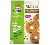 ENERZONA FROLLINI INTEGRALE GOCCE CIOCCOLATO 250 G