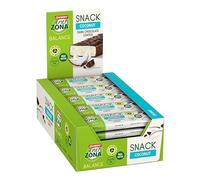 Enervit, Enerzona Protein Snack 40-30-30 Gusto Cocco, 30 Barrette Energetiche da 33gr Dieta a Zona con Proteine del Latte e Fibre, Senza Olio di Palma