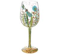 Enesco 4053099 Libellula - Bicchiere da Vino Standard, Multicolore
