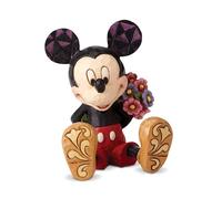 Enesco 4054284 Mickey Seduto Mini Figurina, PVC