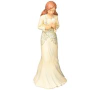 Enesco 6001560 Ragazza che tiene il cuore Figurina multicolore