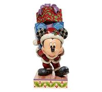 Enesco 6008978, Disney Traditions - Statuetta di Topolino con regali