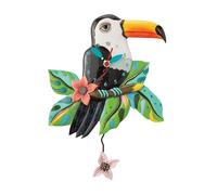 Enesco Allen Designs - Orologio da parete Toucan Tom, 10,63 pollici