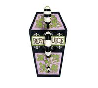 Enesco Beetlejuice by Jim Shore Coffin Ghost with the Most Trinket Box, 8 cm, multicolore