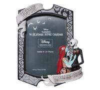 ENESCO- Disney Showcase Collection-Cornice portafoto Jack e Sally Foto Incubo Prima di Natale, Multicolore, 20 cm, 6008702
