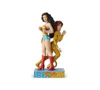 ENESCO DC Comics di Jim Shore Justice League Wonder Woman e Cheetah Figurine da 8,5 pollici multicolore