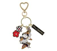 Enesco Disney by Britto Midas Minnie Mouse Posing portachiavi, 14 cm, multicolore, multicolore, 14 cm