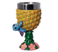 Enesco Disney Showcase - Figurina di calice con ananas, 17,3 cm