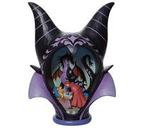 Enesco Disney Traditions 6008996 - Statuetta di scena malefica, colore: nero