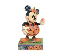 Enesco Disney Traditions by Jim Shore - Statuetta di Topolino con zucca, 15 cm, multicolore