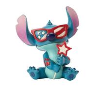 Enesco Disney Traditions by Jim Shore - Statuetta in miniatura con stelle e strisce patriottiche, 8,9 cm, multicolore