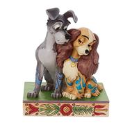 ENESCO Disney Traditions Lady & The Tramp 4.5 Figure, Multicolor, Taglia Unica Unisex-Adulto