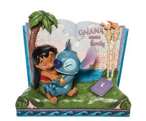 ENESCO Disney Traditions - Statuetta a libro con scritta Lilo and Stitch