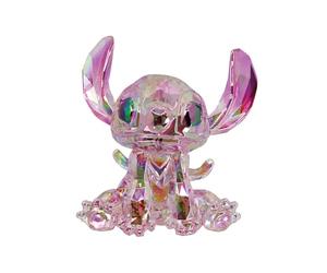 Enesco FACETS Disney - Statuetta di Lilo e Stich, 7 cm, rosa