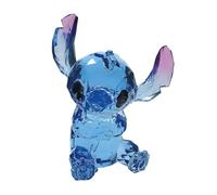 Enesco Facets Disney - Statuetta di Lilo e Stitch seduta, 15,2 cm, colore: blu