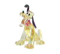 Enesco FACETS Disney - Statuetta in miniatura per il 90° anniversario del cane Plutone seduto, 8,9 cm, colore: giallo