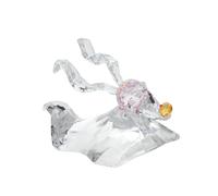 Enesco FACETS Disney The Nightmare Before Christmas Zero The Ghost Dog miniatura statuetta, 7,6 cm, trasparente