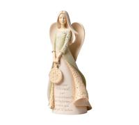 Enesco Foundations - Angelo per pensionamento, statuetta in resina, 22,9 cm, multicolore