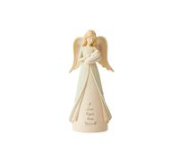 Enesco Foundations, statuetta con angelo neomamma, 19 cm, multicolore