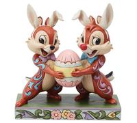 Enesco Jim Shore Chip 'n Dale - Statuetta pasquale
