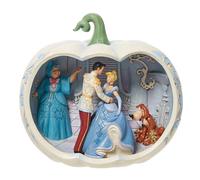 Enesco Jim Shore Disney Traditions Cenerentole Favorite Moment Carriage Scene Figurine, 20 pollici, poliresina, carbonato di calcio, principesse Disney