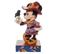 ENESCO Jim Shore Disney Traditions Collection, Statuetta di Minnie e spaventapasseri, 16,5 cm, Multicolore, in Resina Topolino e Amici, 15,5 cm, Height 16.5 cm