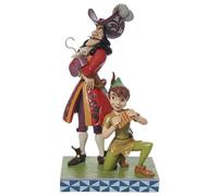 Enesco Jim Shore Disney Traditions Everyday Peter Pan And Hook Good Vs Evil Figurine, 24,1 cm