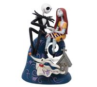 Enesco Jim Shore Disney Traditions Nightmare Before Christmas Jack Sally & Zero on Hill